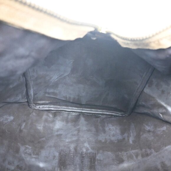 FENDI Logo Zucchino Travel Hand Bag Coating Canvas Leather Brown GHW 68KB162 - Picture 11 of 15